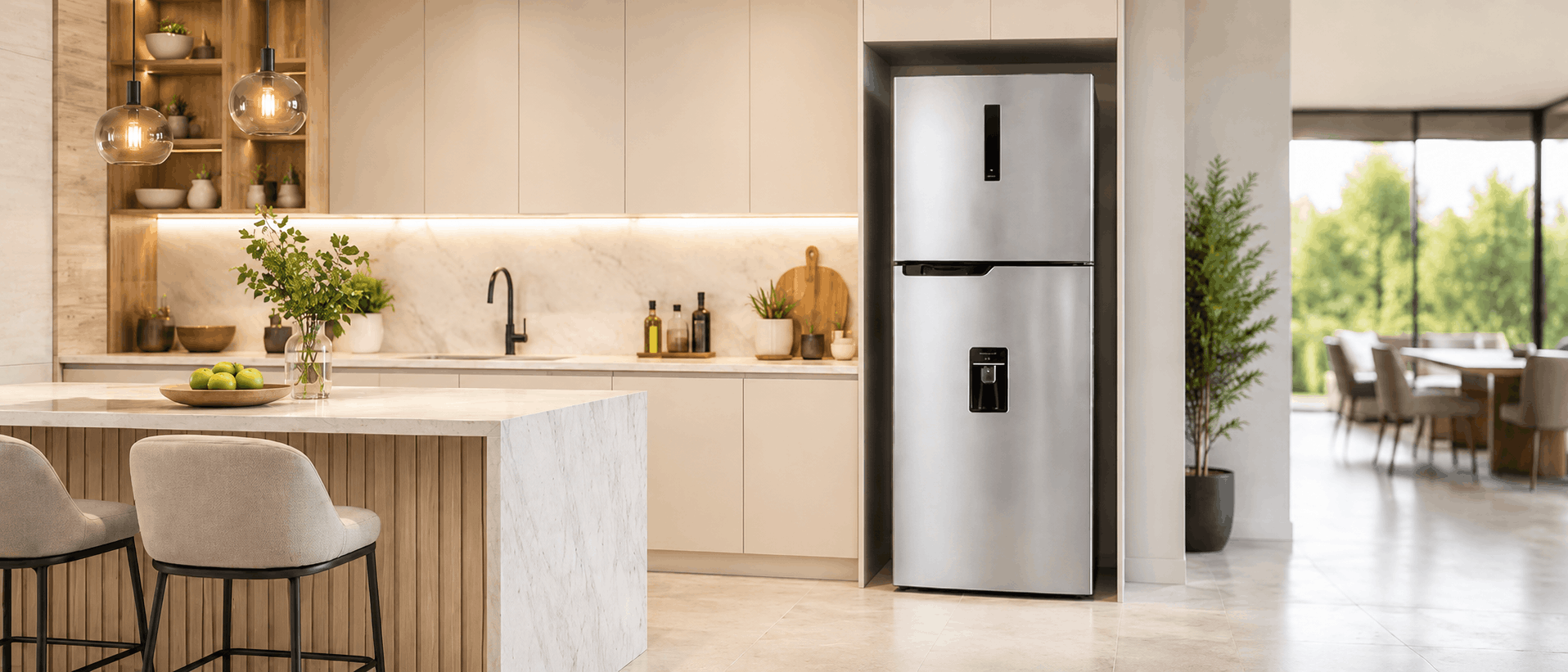 Réfrigérateur Iris 480 Litres Silver